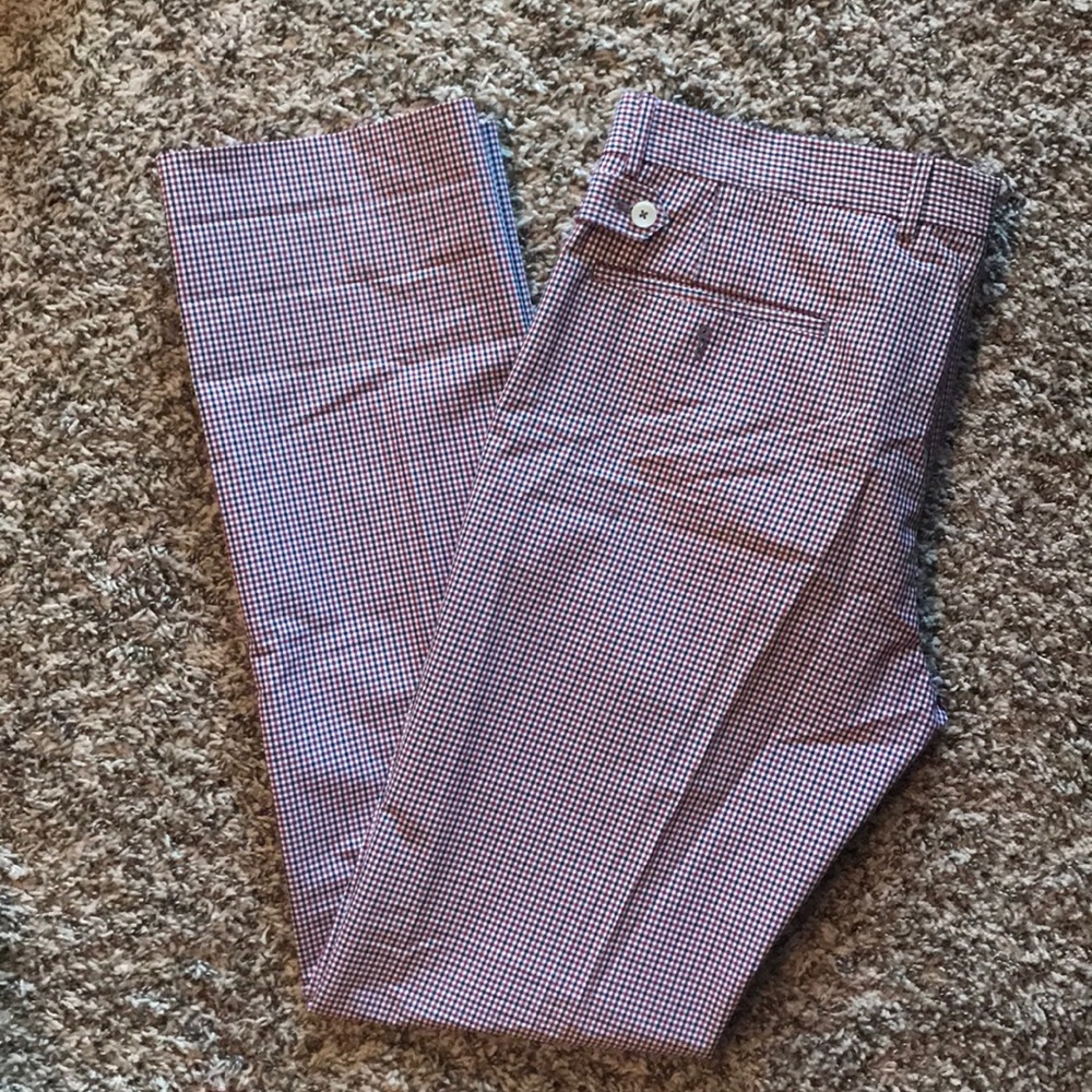 Zara Men’s checked pants trousers